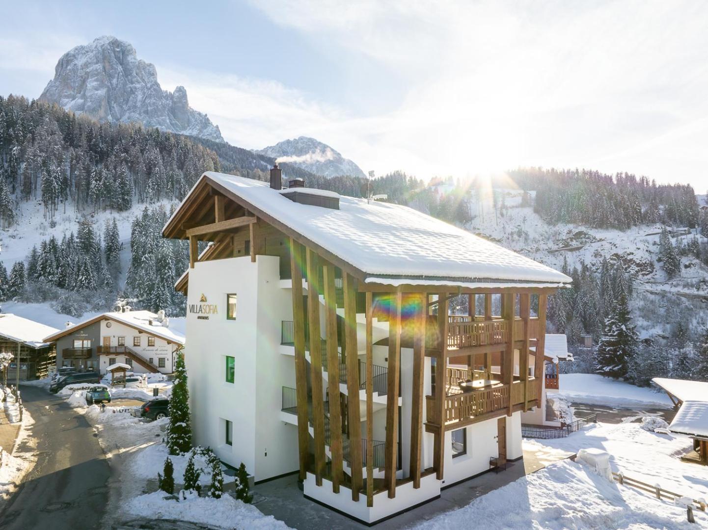 Apartments Villa Sofia Santa Cristina Val Gardena Luaran gambar